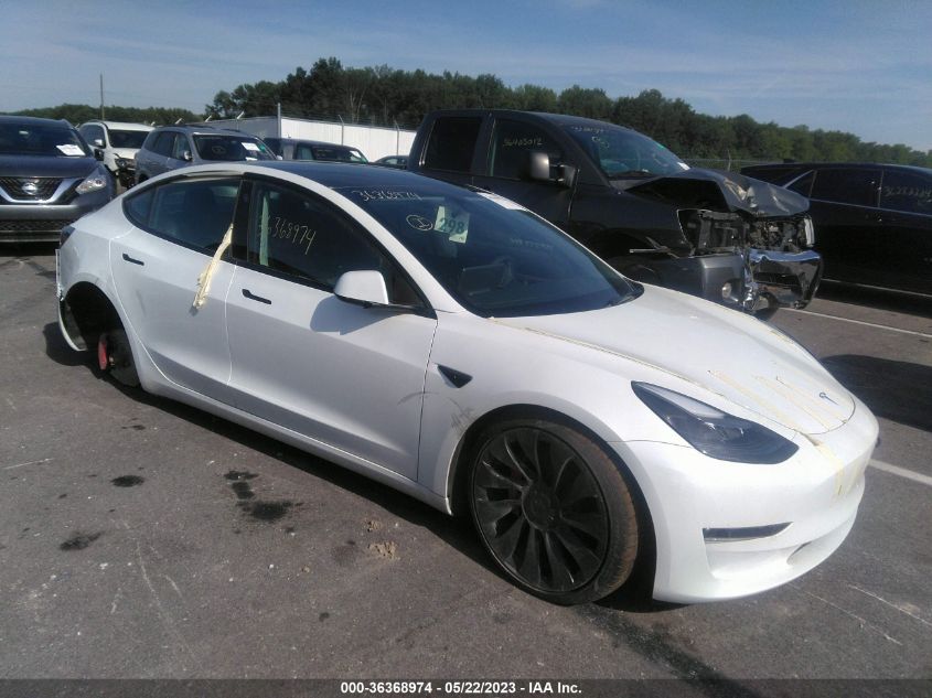 2023 TESLA MODEL 3 PERFORMANCE - 5YJ3E1ECXPF498503