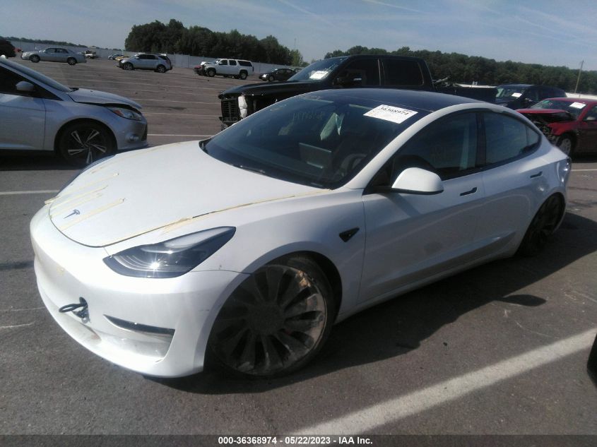 2023 TESLA MODEL 3 PERFORMANCE - 5YJ3E1ECXPF498503