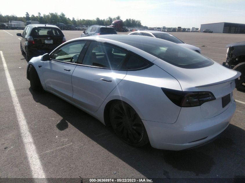 2023 TESLA MODEL 3 PERFORMANCE - 5YJ3E1ECXPF498503