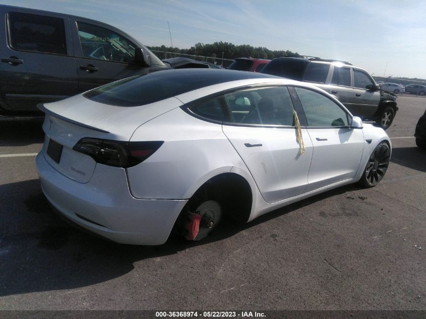 2023 TESLA MODEL 3 PERFORMANCE - 5YJ3E1ECXPF498503