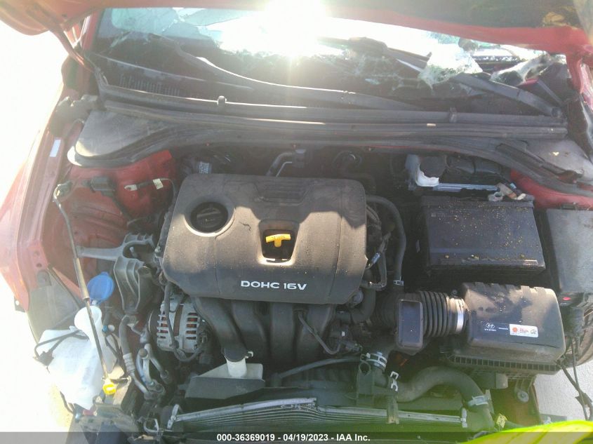 2017 HYUNDAI ELANTRA LIMITED - KMHD84LF2HU358444