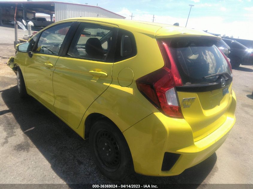 2016 HONDA FIT LX - JHMGK5H55GX040872