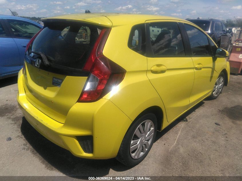 2016 HONDA FIT LX - JHMGK5H55GX040872