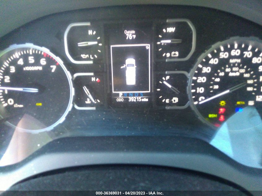 2021 TOYOTA TUNDRA 4WD PLATINUM/1794 EDITION - 5TFAY5F16MX978977