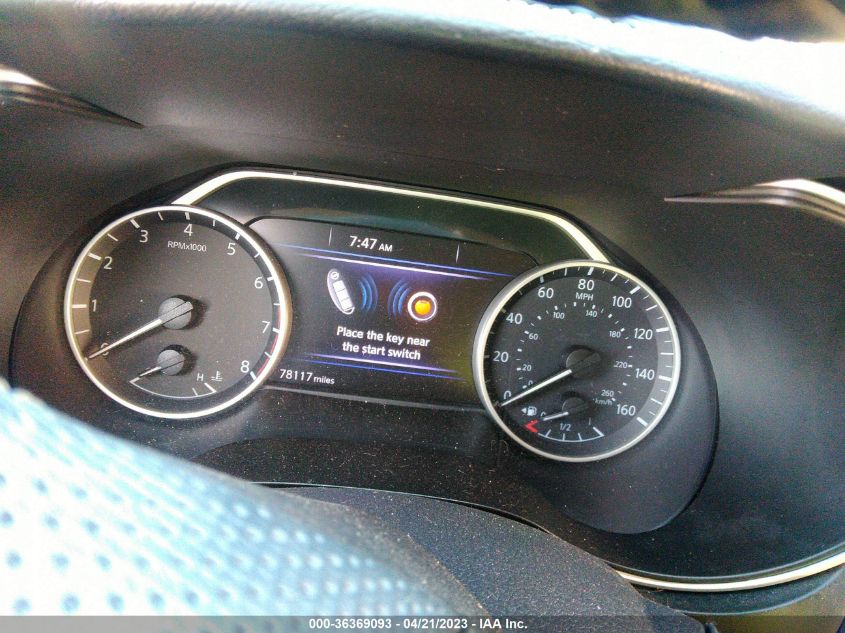 2020 NISSAN MAXIMA SV - 1N4AA6CV7LC365408