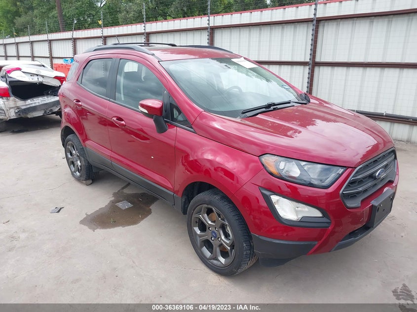 VIN MAJ6P1CL8JC194140 2018 FORD ECOSPORT SES