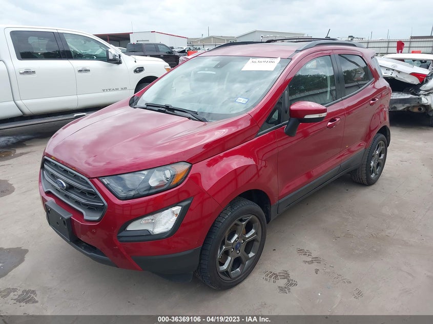 VIN MAJ6P1CL8JC194140 2018 FORD ECOSPORT SES