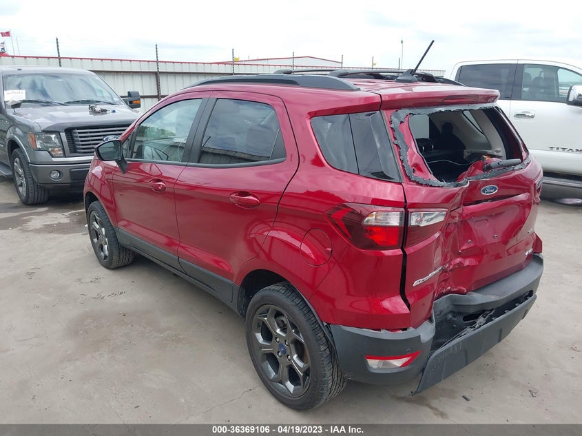 VIN MAJ6P1CL8JC194140 2018 FORD ECOSPORT SES