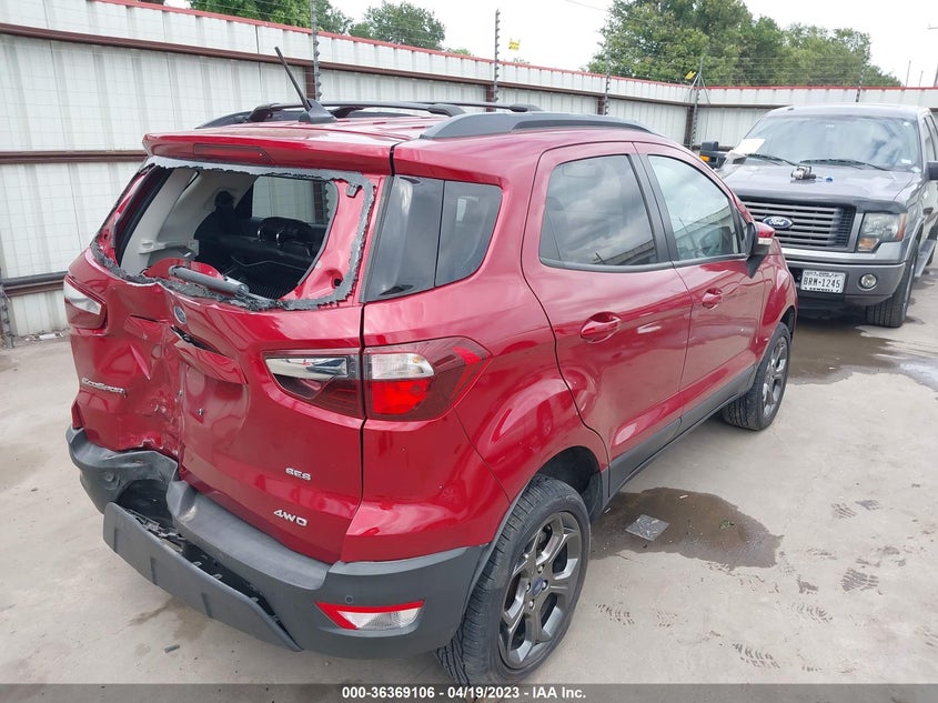 VIN MAJ6P1CL8JC194140 2018 FORD ECOSPORT SES