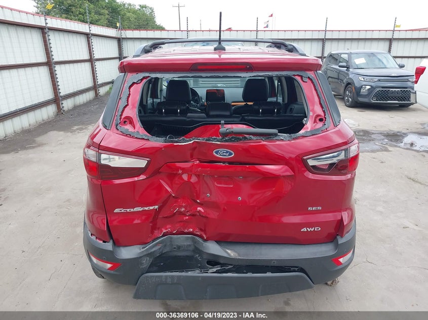 VIN MAJ6P1CL8JC194140 2018 FORD ECOSPORT SES