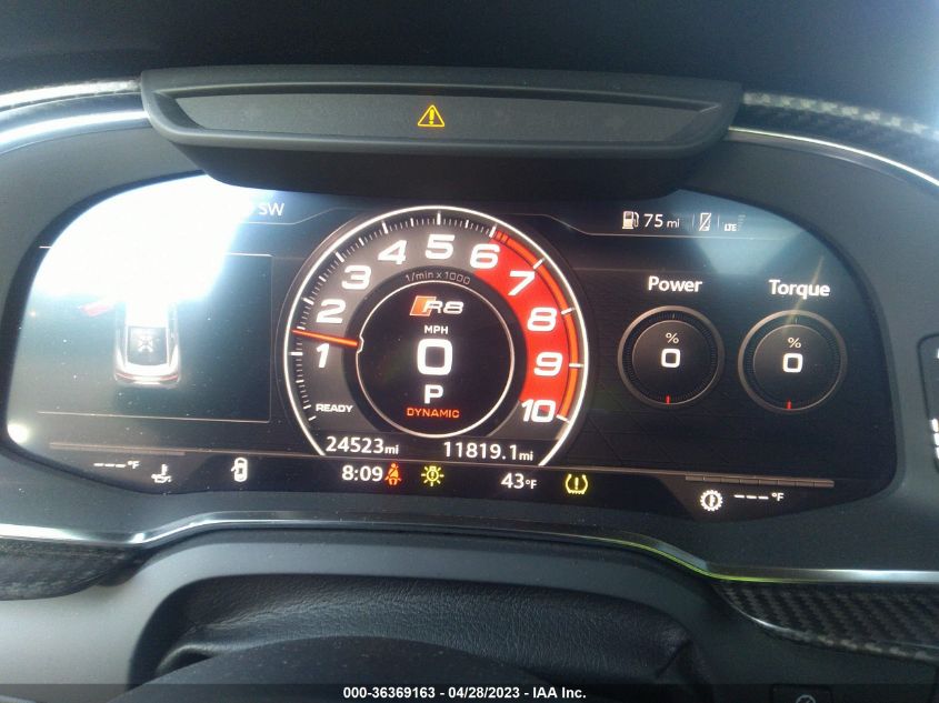 2017 AUDI R8 V10 PLUS - WUAKBAFX0H7904238