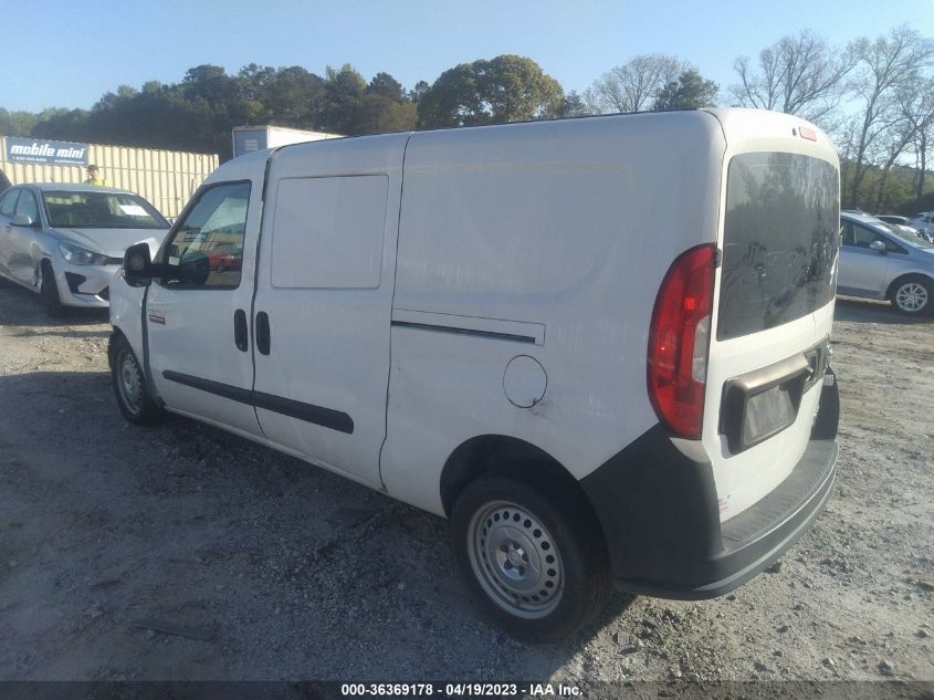 2017 RAM PROMASTER CITY CARGO VAN TRADESMAN ZFBERFAB9H6D24979
