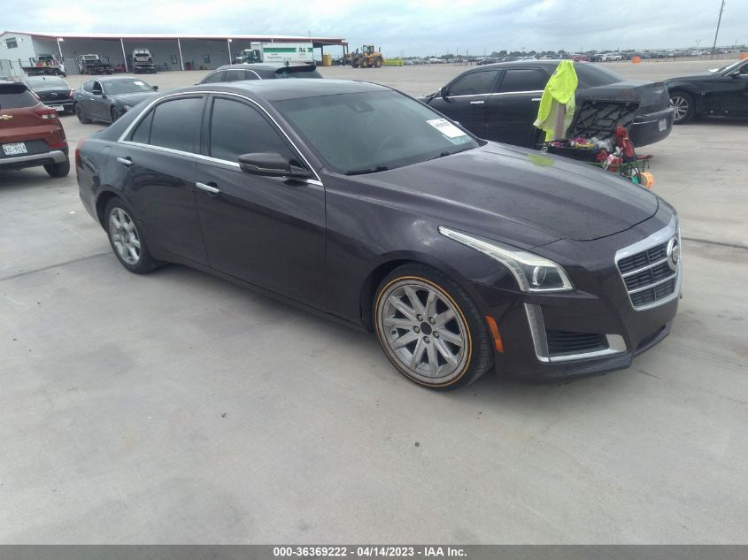 2014 CADILLAC CTS SEDAN LUXURY RWD - 1G6AR5SX2E0153894