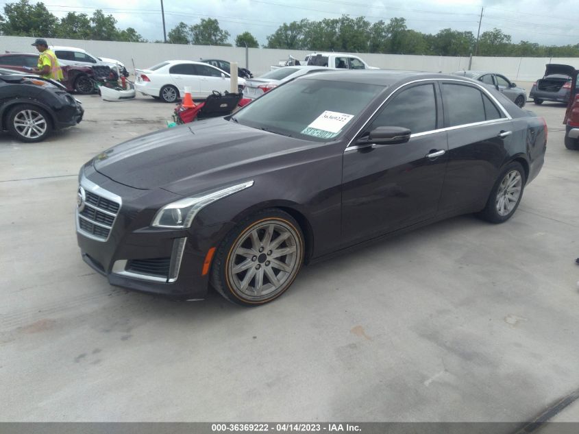 2014 CADILLAC CTS SEDAN LUXURY RWD - 1G6AR5SX2E0153894