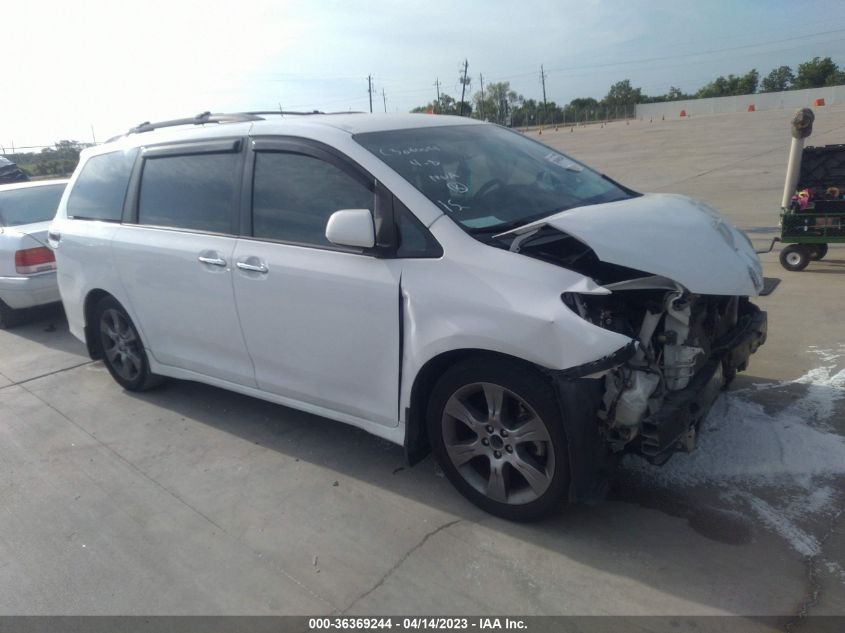 2015 TOYOTA SIENNA SE - 5TDXK3DC9FS666116