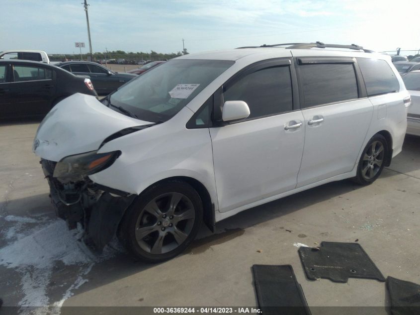 2015 TOYOTA SIENNA SE - 5TDXK3DC9FS666116
