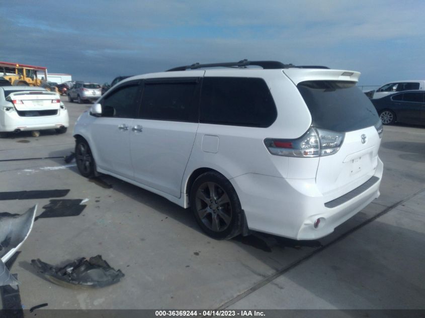 2015 TOYOTA SIENNA SE - 5TDXK3DC9FS666116