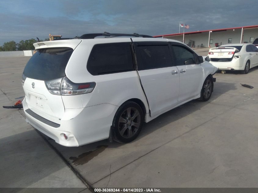 2015 TOYOTA SIENNA SE - 5TDXK3DC9FS666116