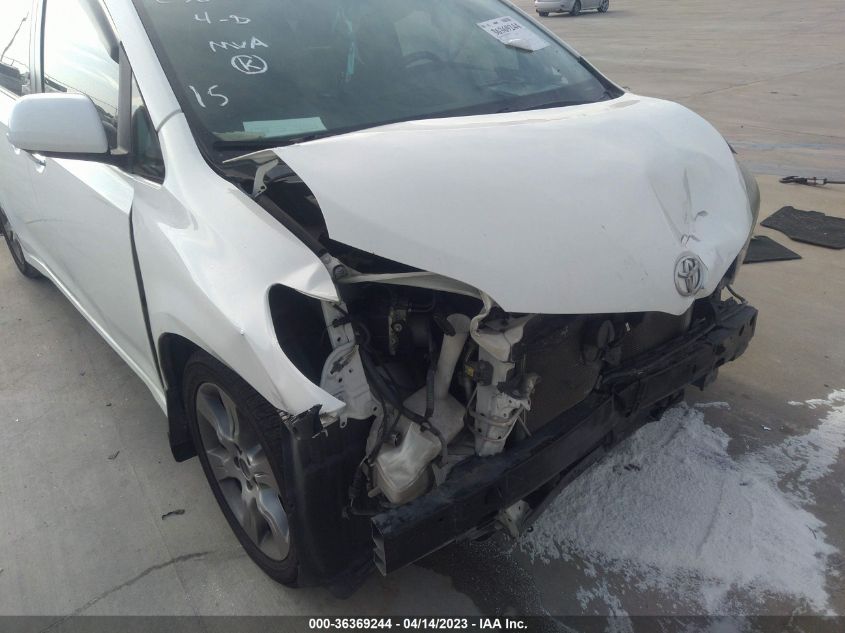 2015 TOYOTA SIENNA SE - 5TDXK3DC9FS666116