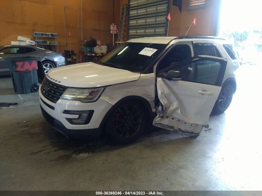 2017 FORD EXPLORER XLT - 1FM5K7D81HGA11175
