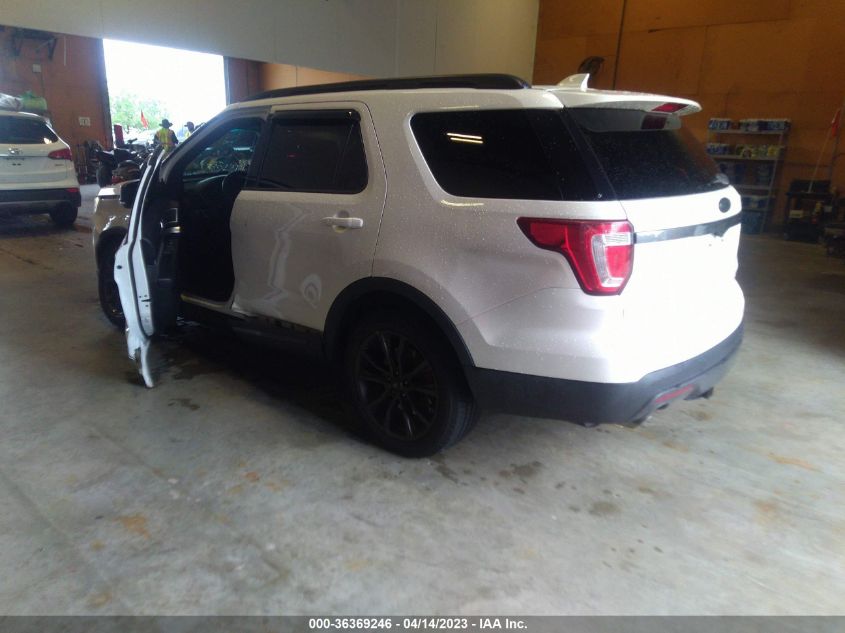 2017 FORD EXPLORER XLT - 1FM5K7D81HGA11175