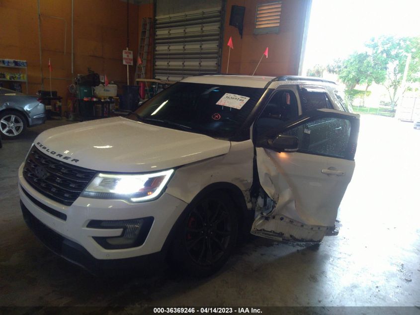 2017 FORD EXPLORER XLT - 1FM5K7D81HGA11175