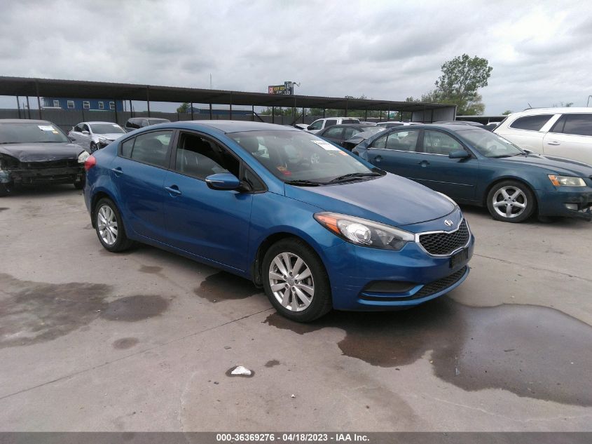 2014 KIA FORTE LX - KNAFX4A69E5168775