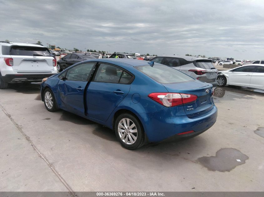 2014 KIA FORTE LX - KNAFX4A69E5168775