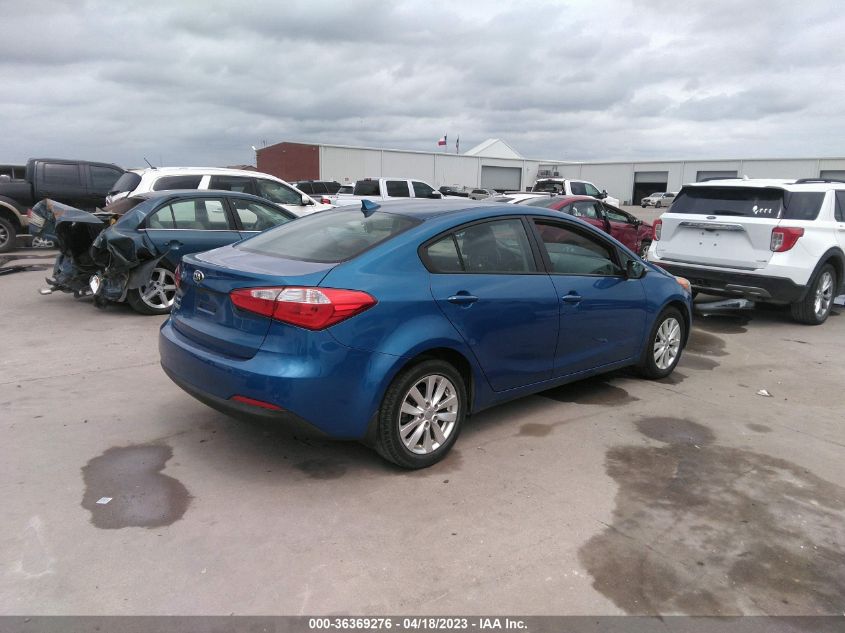 2014 KIA FORTE LX - KNAFX4A69E5168775
