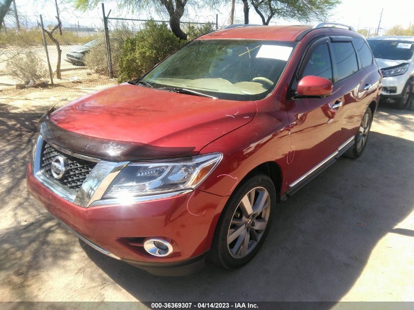 2013 NISSAN PATHFINDER PLATINUM - 5N1AR2MN9DC649856