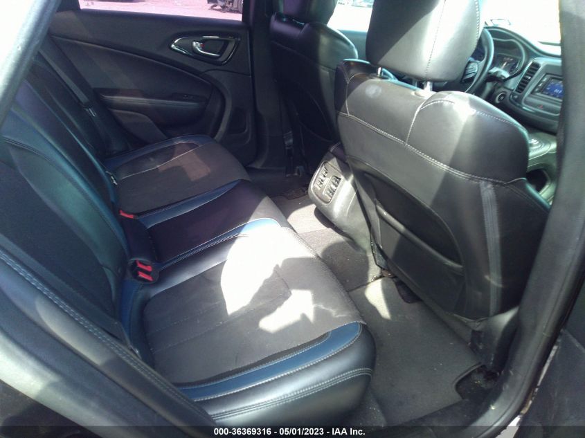 2015 CHRYSLER 200 S - 1C3CCCBB6FN548217