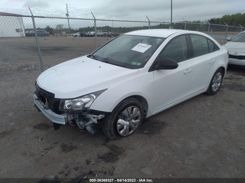 2015 CHEVROLET CRUZE LS - 1G1PA5SG5F7289565