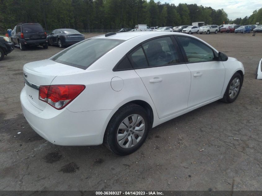2015 CHEVROLET CRUZE LS - 1G1PA5SG5F7289565