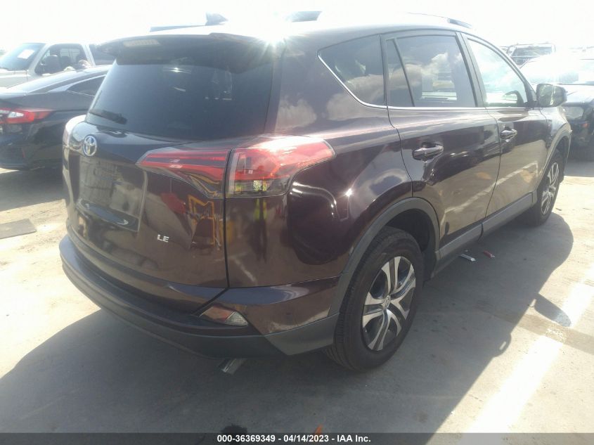 2018 TOYOTA RAV4 LE - 2T3ZFREV4JW475937
