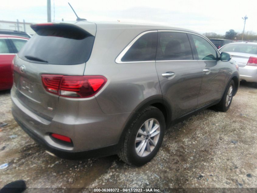 2019 KIA SORENTO LX - 5XYPG4A38KG455489