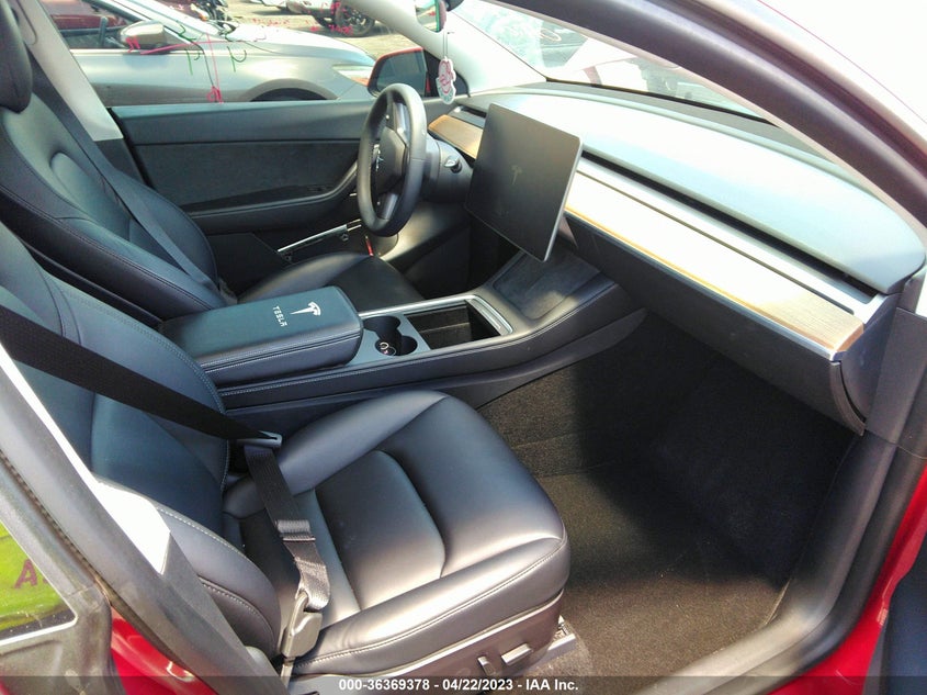 VIN 5YJYGDEE0MF284618 2021 TESLA MODEL Y LONG RANGE