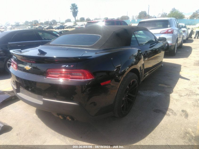 2014 CHEVROLET CAMARO ZL1 - 2G1FL3DP9E9802210