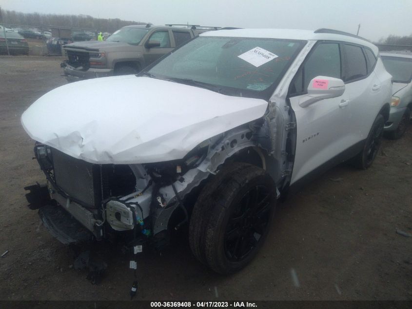 2022 CHEVROLET BLAZER LT - 3GNKBJRS6NS175647
