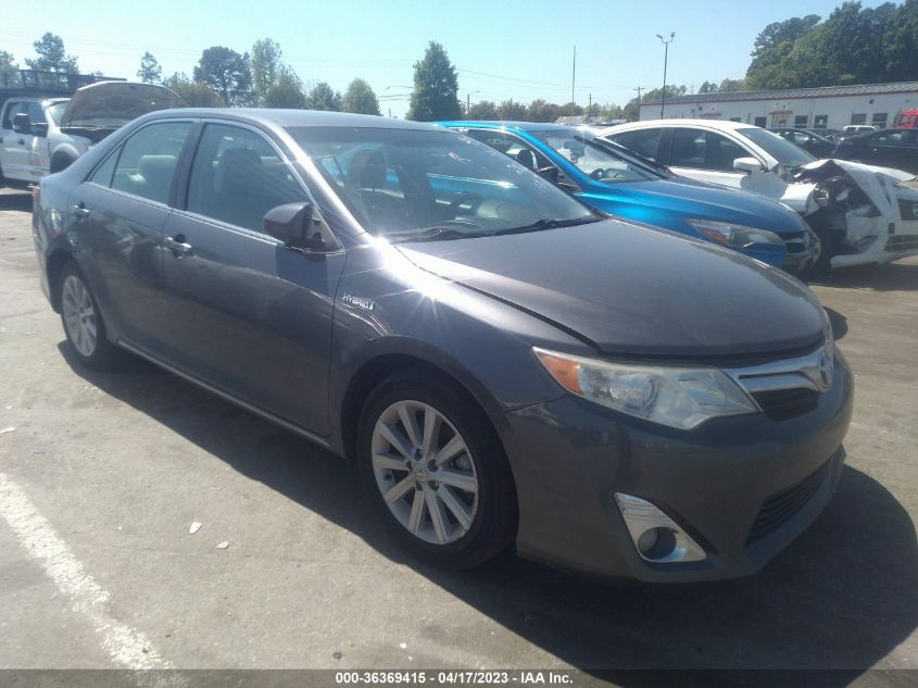 2013 TOYOTA CAMRY HYBRID LE/XLE - 4T1BD1FK8DU072862