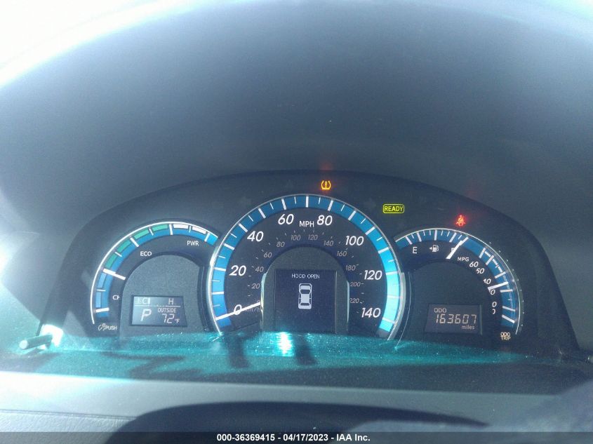 2013 TOYOTA CAMRY HYBRID LE/XLE - 4T1BD1FK8DU072862