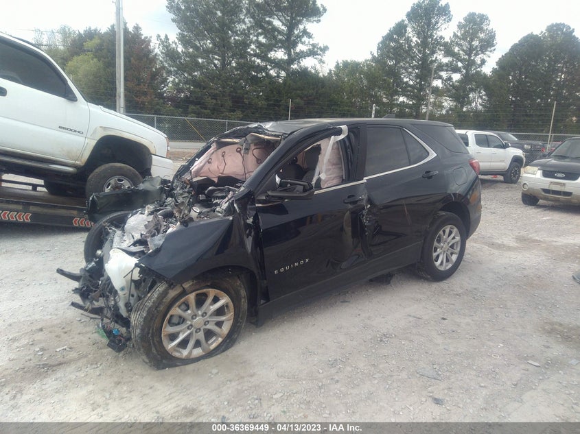 VIN 3GNAXKEV2MS114667 2021 CHEVROLET EQUINOX LT