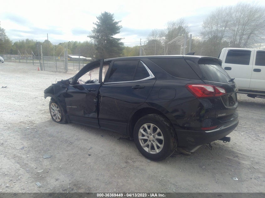 VIN 3GNAXKEV2MS114667 2021 CHEVROLET EQUINOX LT