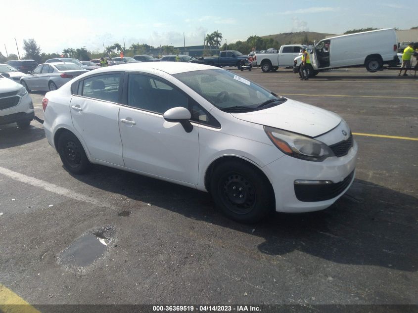2016 KIA RIO LX - KNADM4A38G6651354