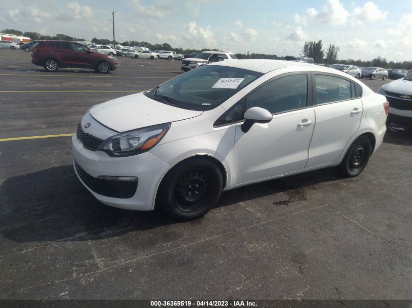 2016 KIA RIO LX - KNADM4A38G6651354