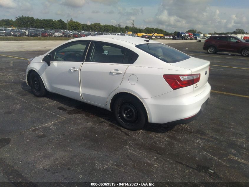 2016 KIA RIO LX - KNADM4A38G6651354