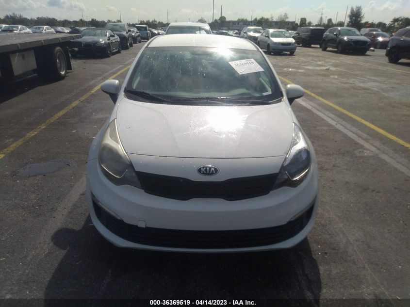 2016 KIA RIO LX - KNADM4A38G6651354