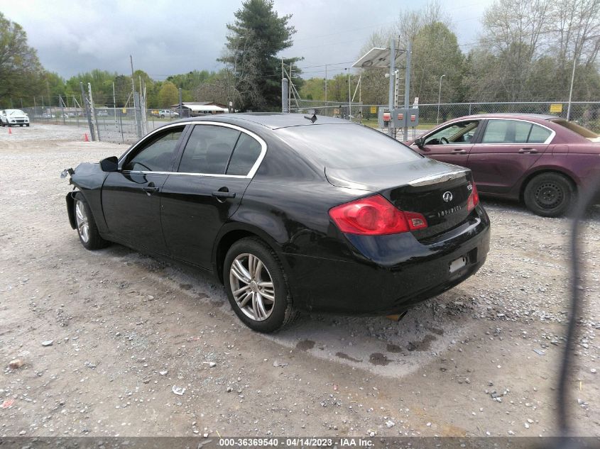2013 INFINITI G37 SEDAN X - JN1CV6AR2DM358233
