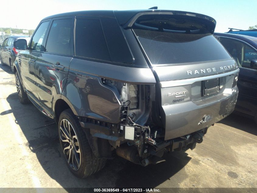 2018 LAND ROVER RANGE ROVER SPORT HSE - SALWR2RV0JA812333