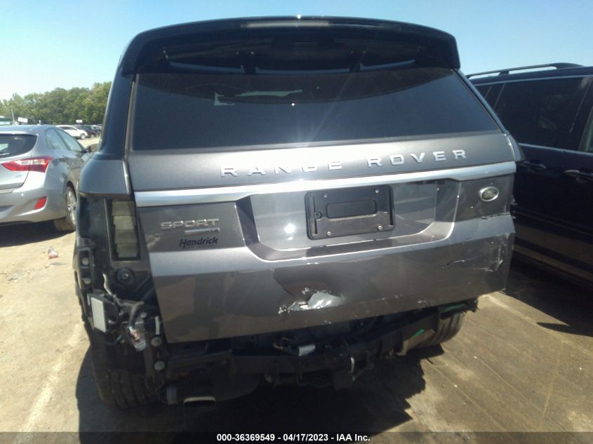 2018 LAND ROVER RANGE ROVER SPORT HSE - SALWR2RV0JA812333