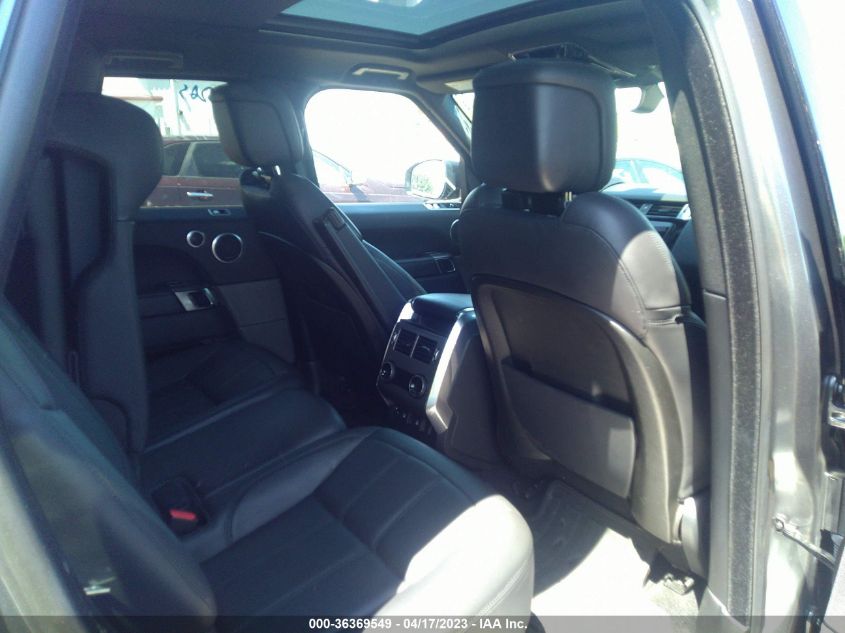 2018 LAND ROVER RANGE ROVER SPORT HSE - SALWR2RV0JA812333